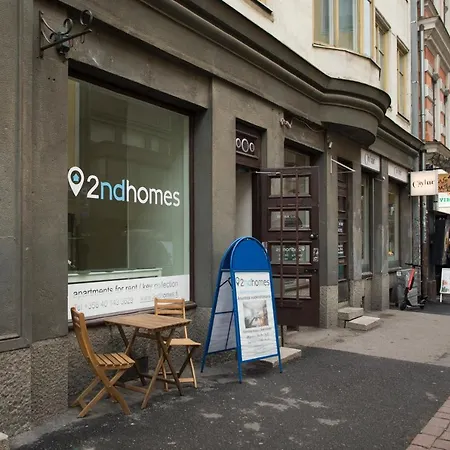 2ndhomes Luxury City 2br Penthouse W/sauna 아파트 헬싱키