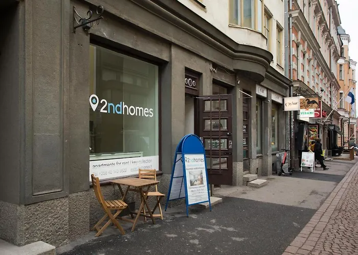 2ndhomes Luxury City 2br Penthouse W/sauna شقة هلسنكي